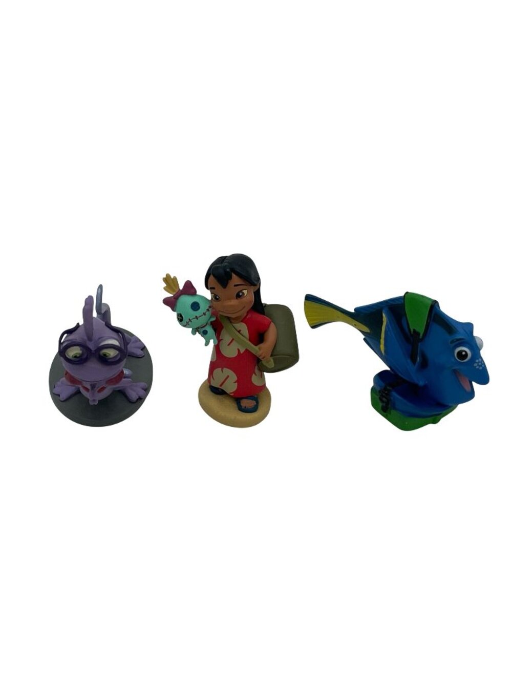 Disney PVC Figurines Lilo Randall & Dory Collectible Set Vintage Bag Accessories